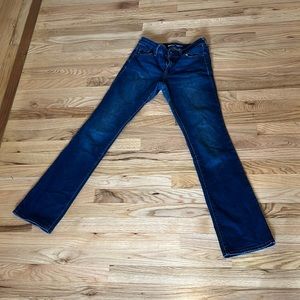 Old navy kicker boot-cut jeans mid rise size 0